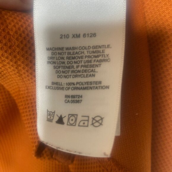 Columbia Texas Longhorns Polo Shirt Orange Mens 2XL‎ PFG Performance Fish Gear - Picture 3 of 12
